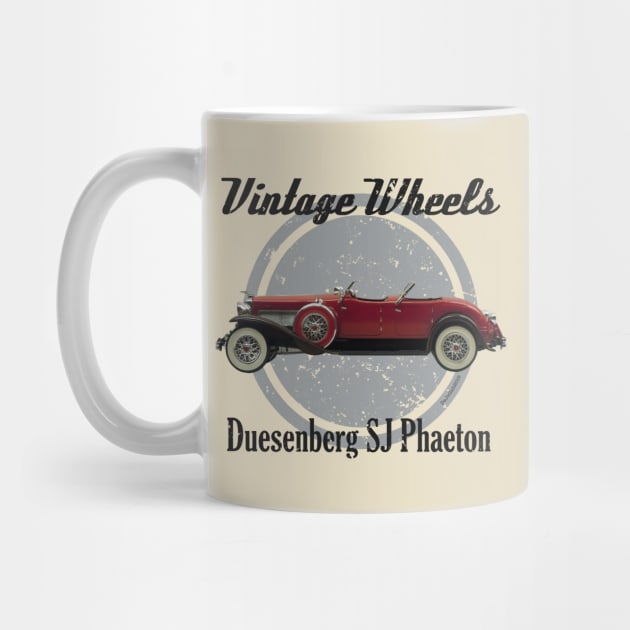 Vintage Wheels - Duesenberg SJ Roadster by DaJellah